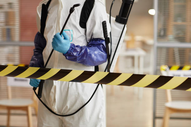 Professional Biohazard technician working in Saratoga Springs, NY